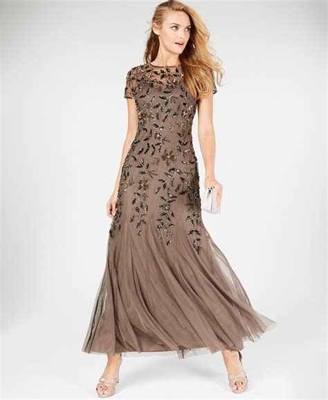 macy's adrianna papell dresses|macy adrianna papell long gowns.